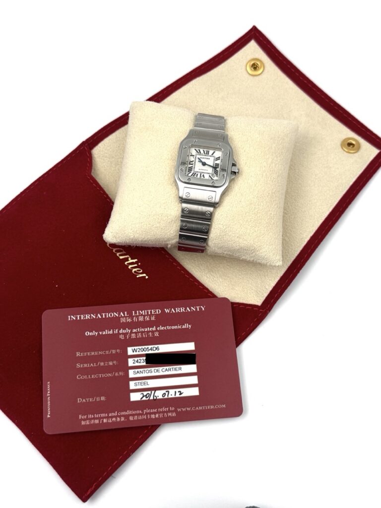 Cartier Santos Galbée Small W20054D6