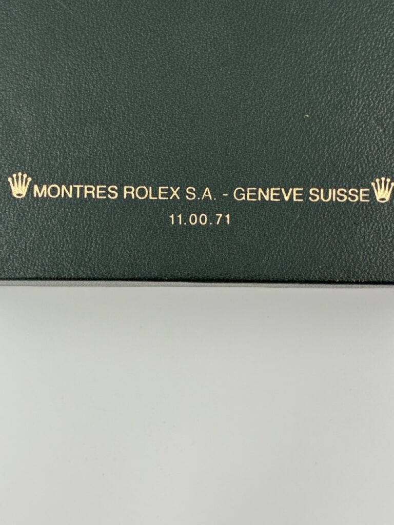 Rolex Vintage Watch Box 11.00.71