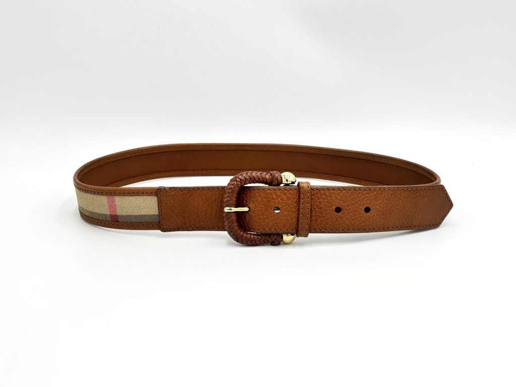 Burberry Nova Check Belt