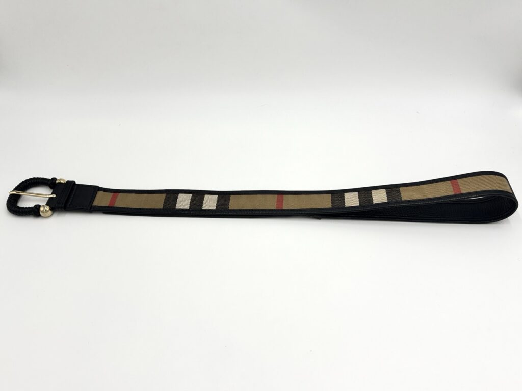 Burberry Nova Check Belt